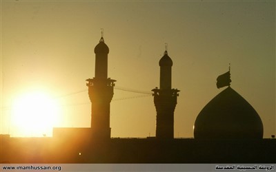 گنبدو بارگاه امام حسین ع